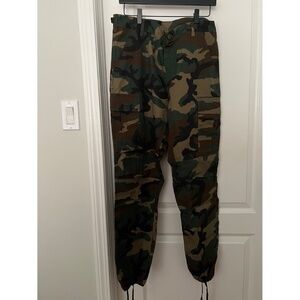 Camo cargo pants